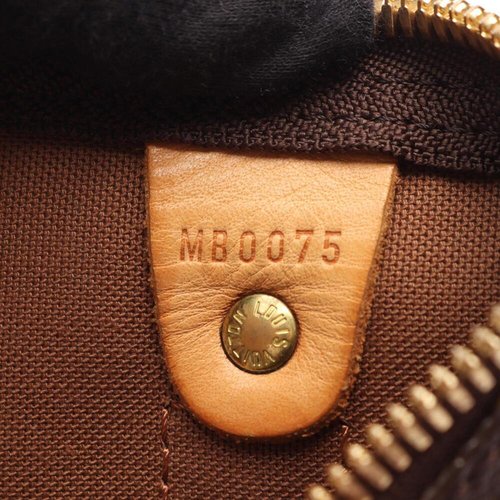 LOUIS VUITTON Brown Monogram Leather Boston Bag - Picture 5 of 15